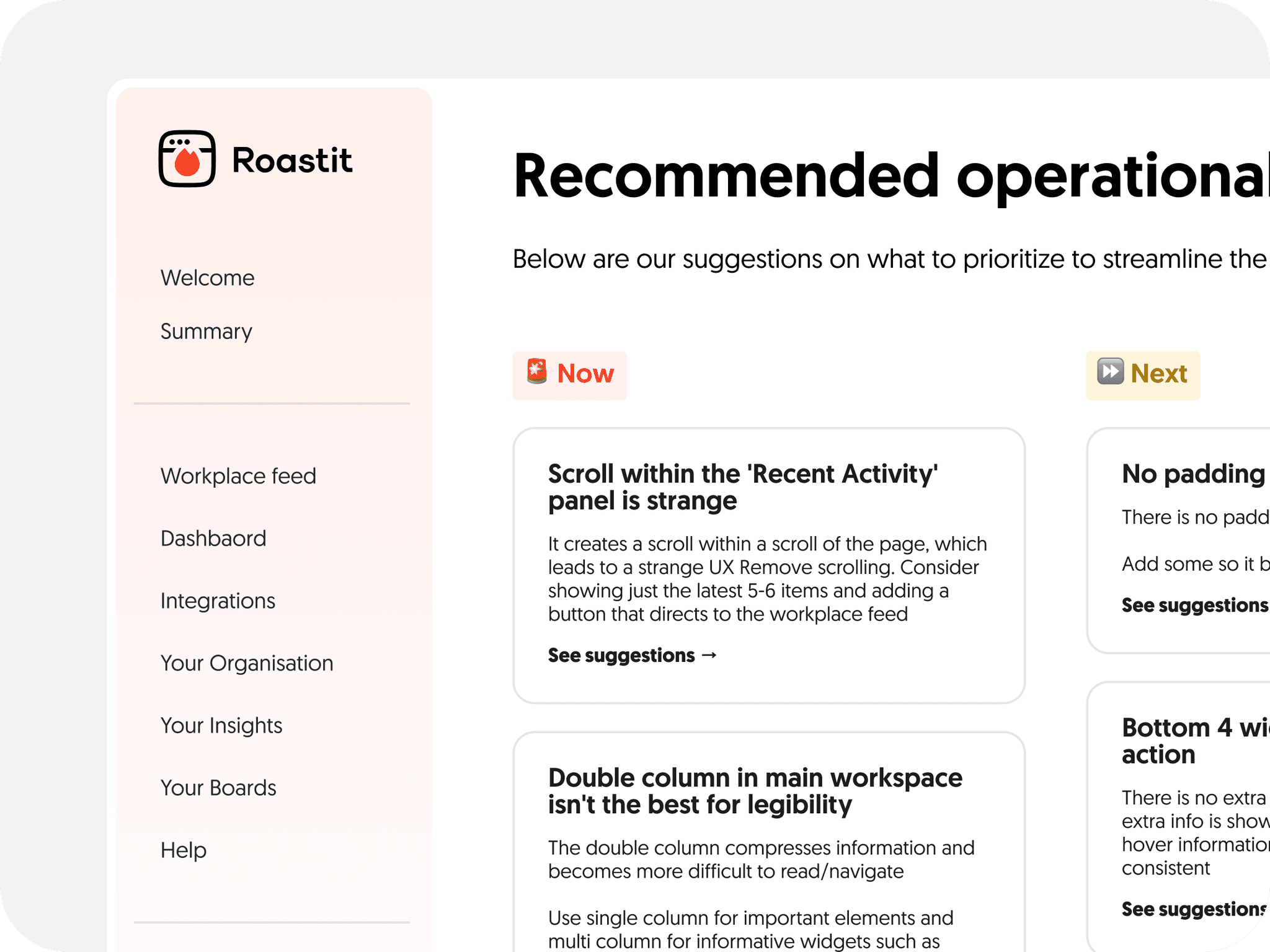 Prioritized roadmap example