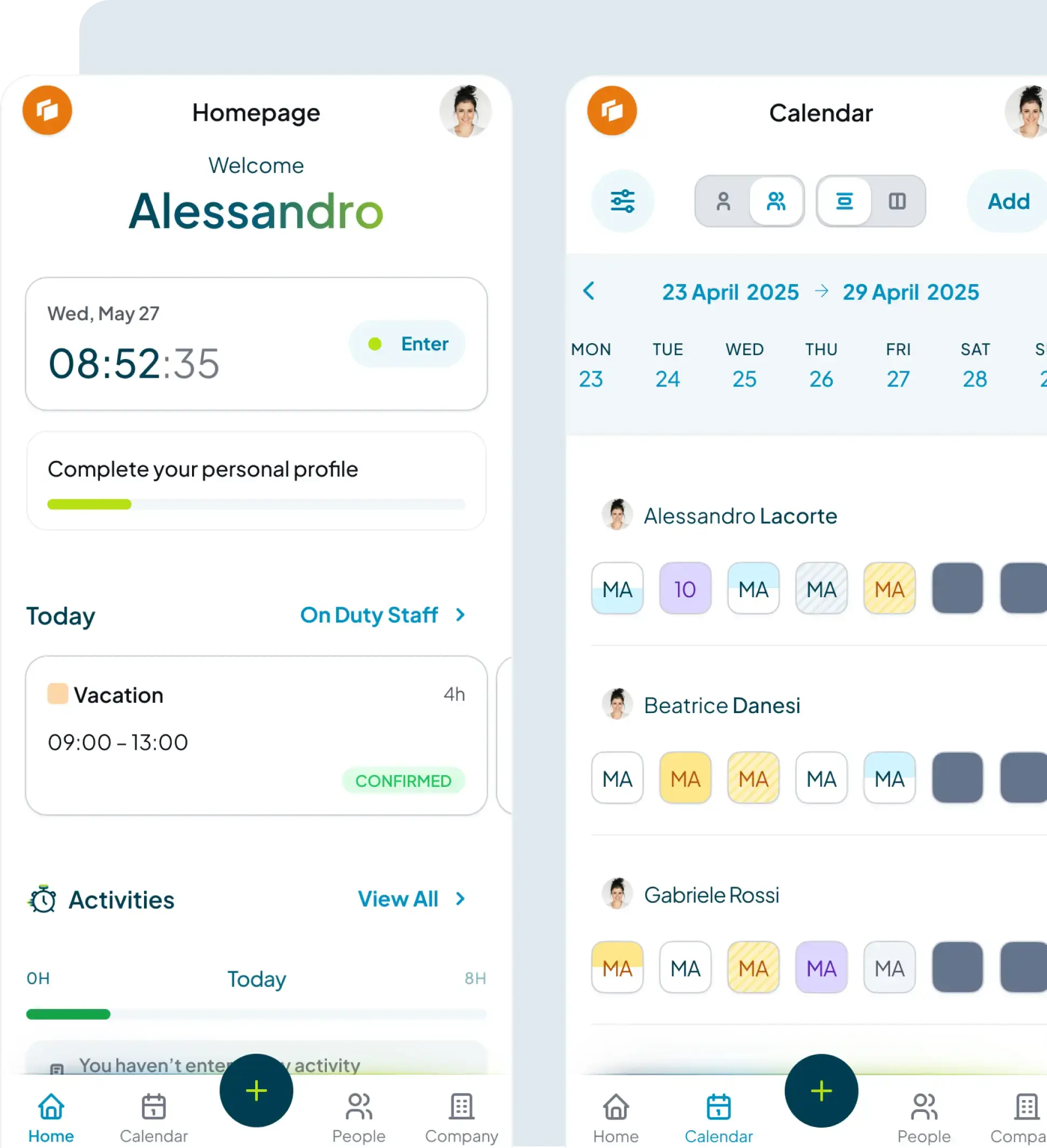 Fluida HR platform design system
