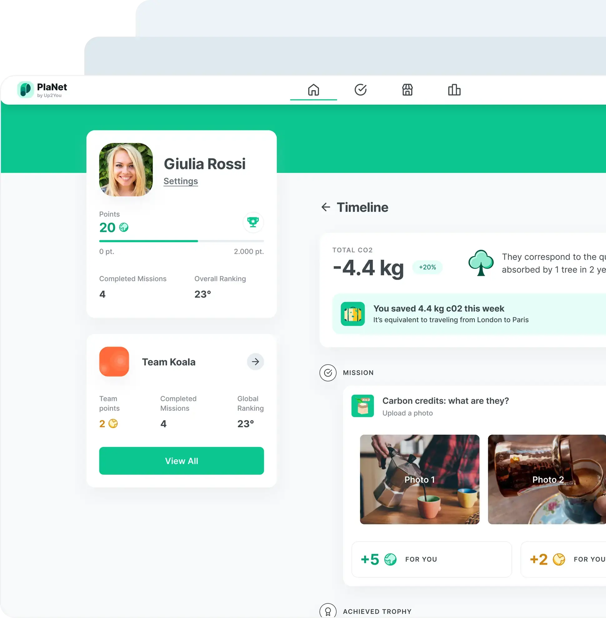Up2You design system components