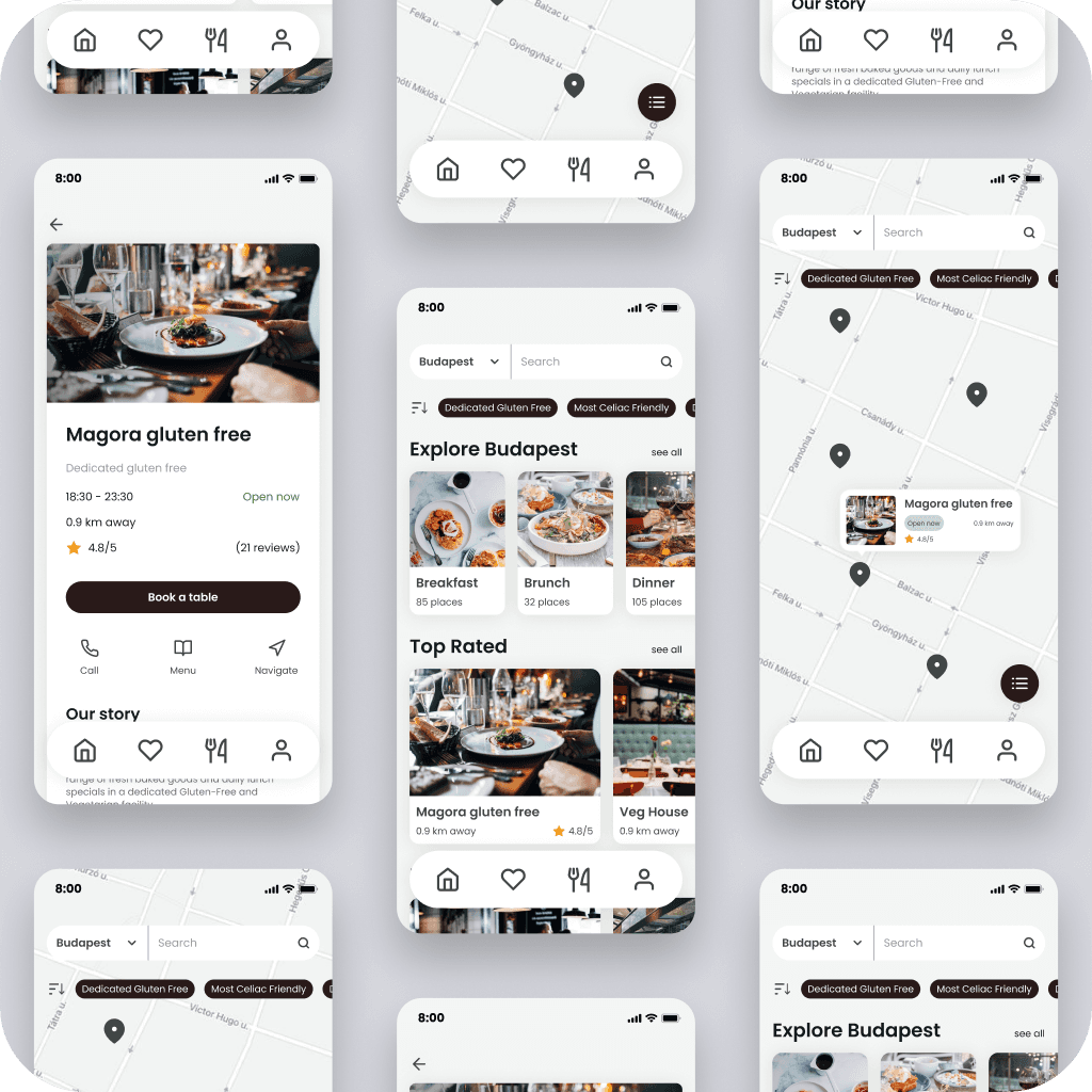 Screen of a B2B SaaS mobile app