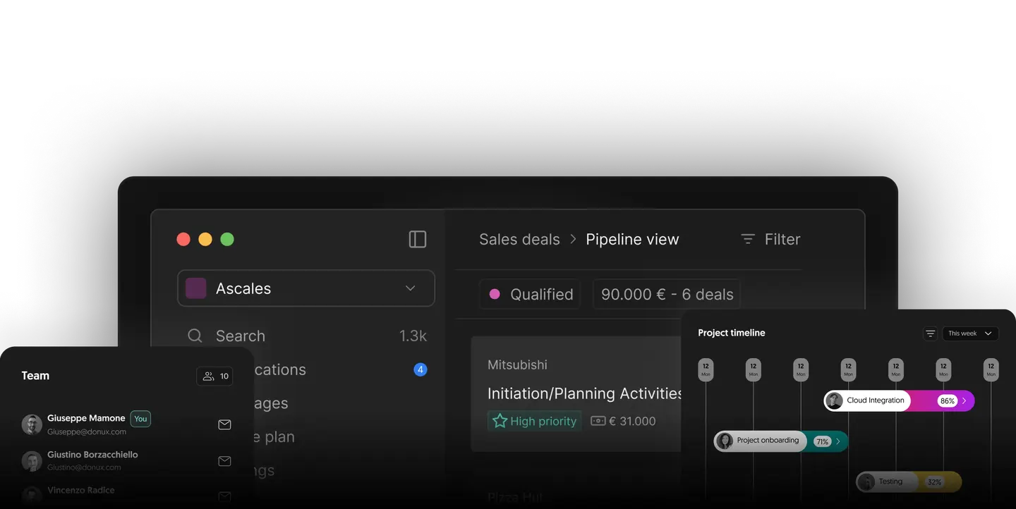 Frontfriend dashboard