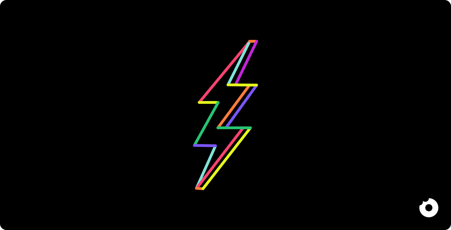 Lightning icon representing a PLG implementation checklist for SaaS founders