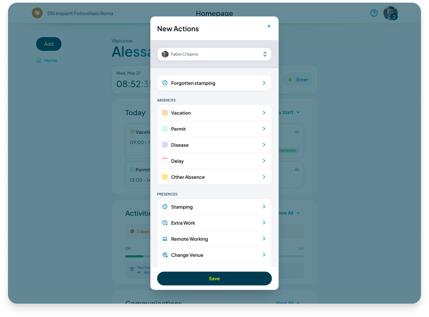Fluida mobile app design