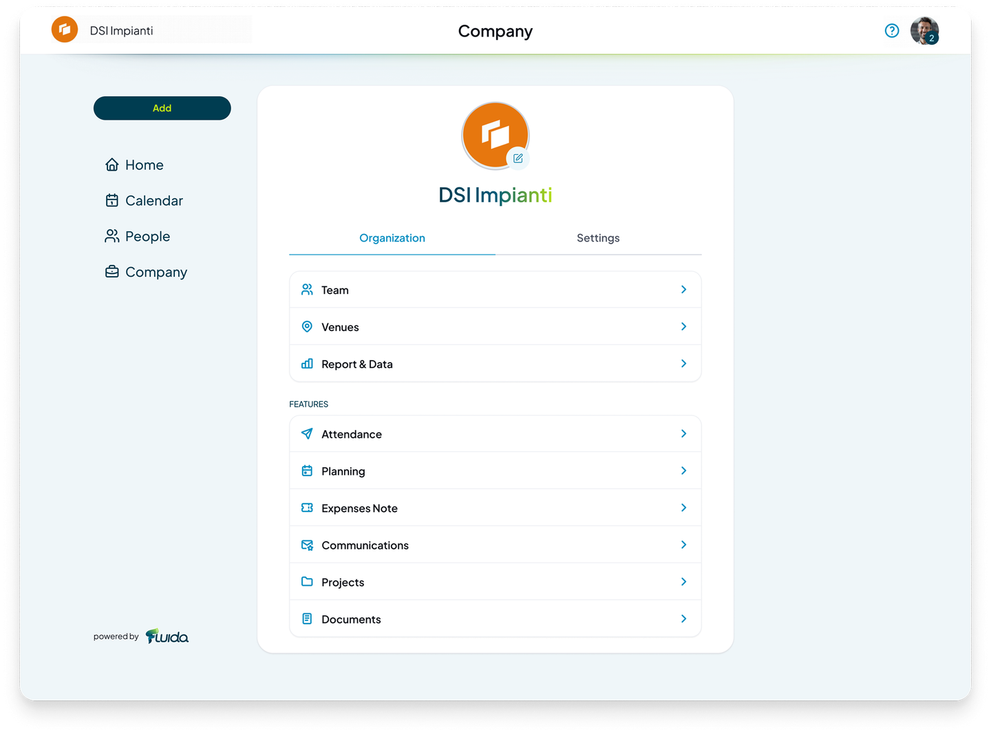Fluida attendance tracking