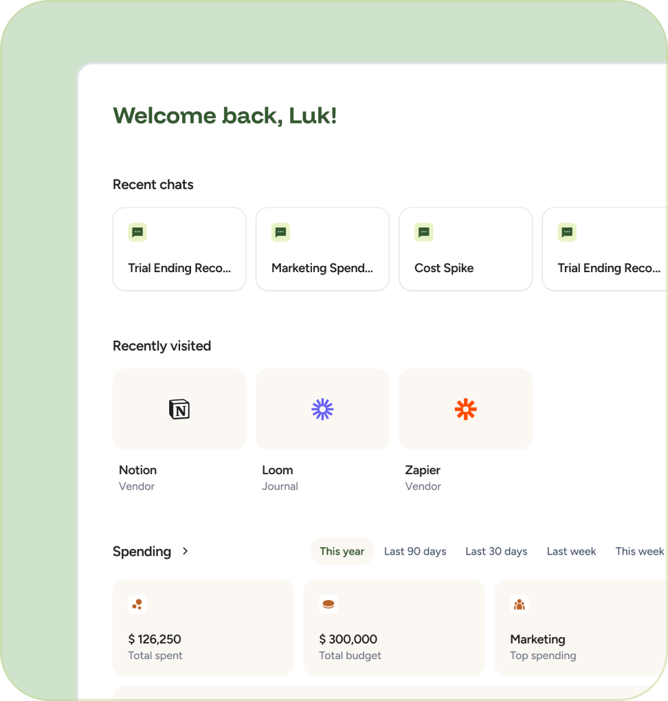 Kontai welcome dashboard