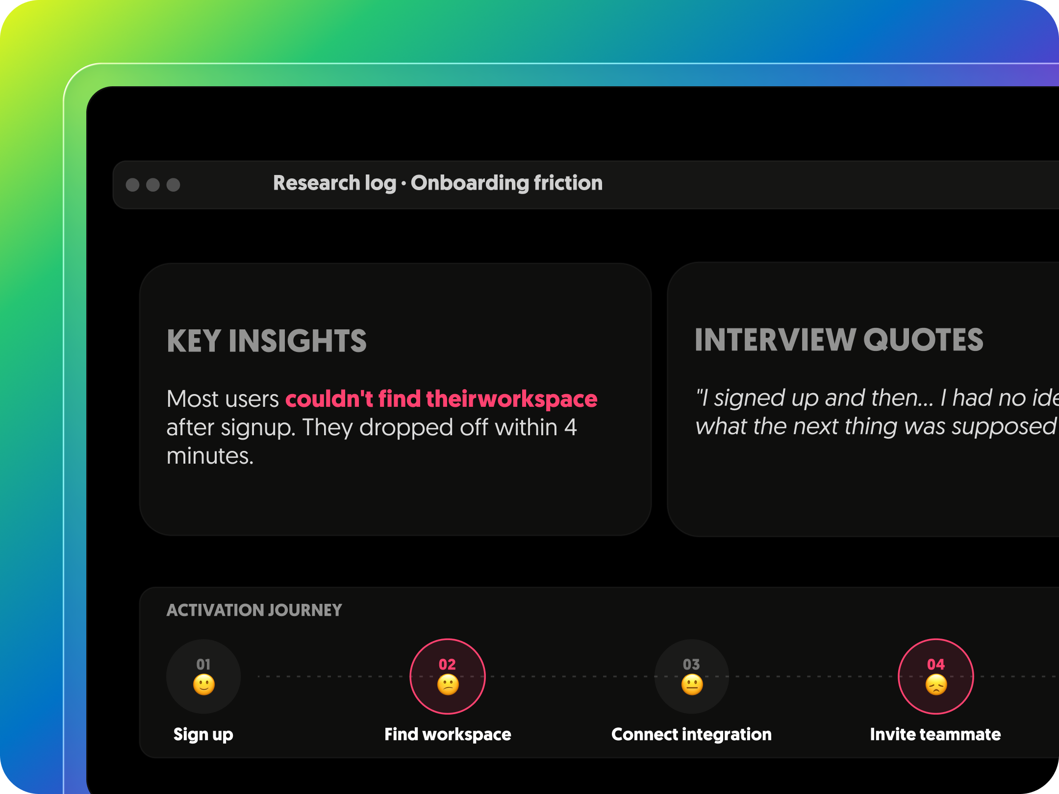 AI explainability interface
